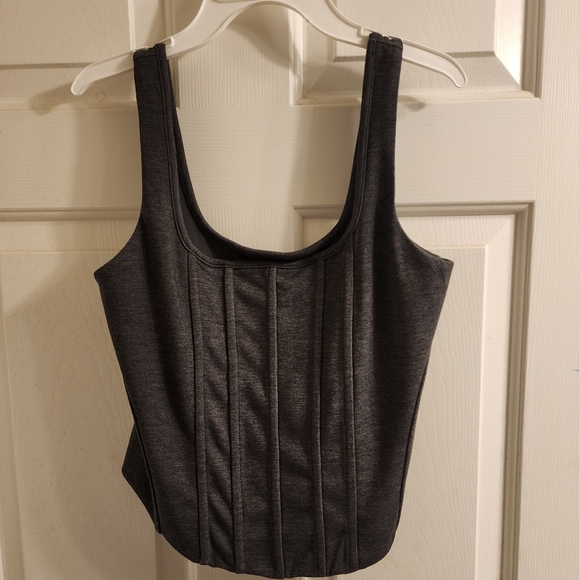 Express Corset cropped tank - Picture 1 of 2